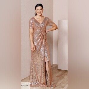 Rose Gold Sequin Bridesmaid Dresses for Sale up to 90% Off: Poshmark